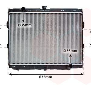 Radiator racire motor VAN WEZEL 82002108 – imagine produs