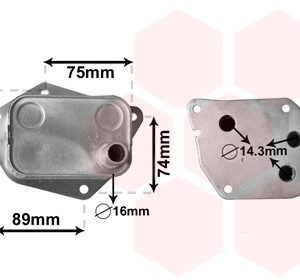 Radiator ulei motor VAN WEZEL 82003288 – imagine produs