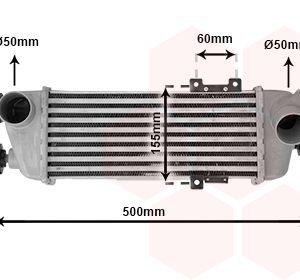 Intercooler compresor VAN WEZEL 82004227 – imagine produs