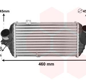 Intercooler compresor VAN WEZEL 82004389 – imagine produs