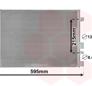 Condensator climatizare VAN WEZEL 82005249 Condensator climatizare VAN WEZEL 82005249 – imagine produs