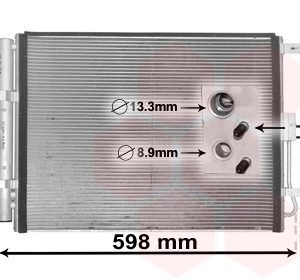 Condensator climatizare VAN WEZEL 82005373 – imagine produs