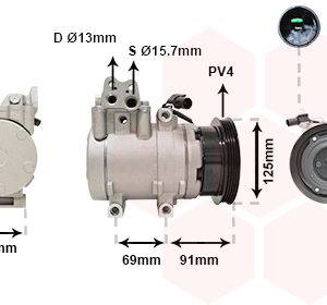 Compresor climatizare VAN WEZEL 8200K196 – imagine produs