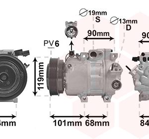 Compresor climatizare VAN WEZEL 8200K237