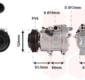 Compresor climatizare VAN WEZEL 8200K238 – imagine produs