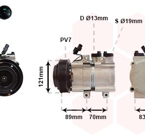 Compresor climatizare VAN WEZEL 8200K257 – imagine produs