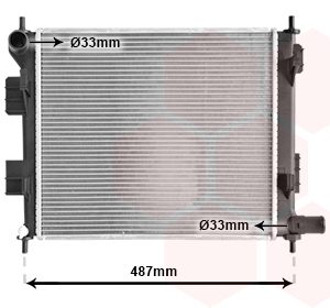 Radiator racire motor VAN WEZEL 82012707 – imagine produs