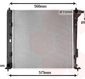 Radiator racire motor VAN WEZEL 82012742 Radiator racire motor VAN WEZEL 82012742 – imagine produs