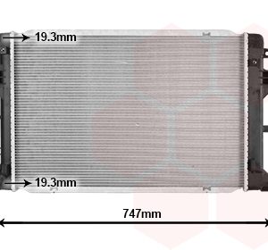 Radiator racire motor VAN WEZEL 82012747 – imagine produs