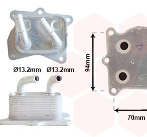 Radiator ulei motor VAN WEZEL 82013705 – imagine produs