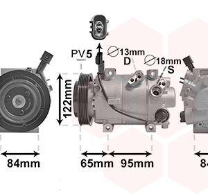 Compresor climatizare VAN WEZEL 8201K710 – imagine produs