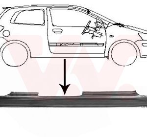 Placa de prag VAN WEZEL 8251104 – imagine produs