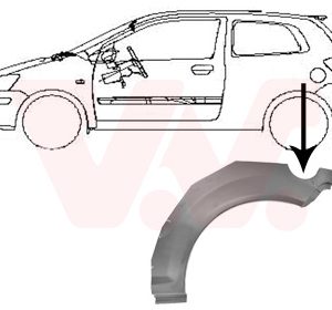 Panou lateral VAN WEZEL 8251145 – imagine produs