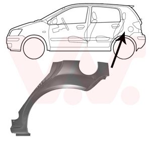 Panou lateral VAN WEZEL 8251147 – imagine produs