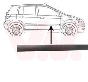 Elemente decorative / protectie portiera VAN WEZEL 8252424 – imagine produs
