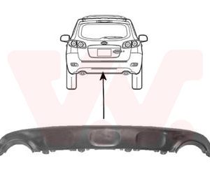 Spoiler VAN WEZEL 8266509 – imagine produs