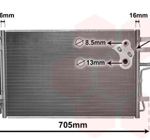 Condensator climatizare VAN WEZEL 83005102 – imagine produs