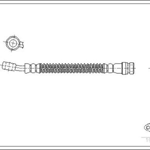 Furtun frana CORTECO 19035094 – imagine produs
