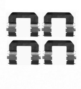 Set accesorii placute frana HERTH BUSS JAKOPARTS J3660503 – imagine produs