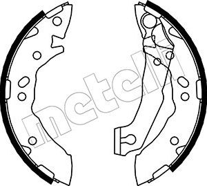 Set saboti frana METELLI 53-0169 – HYUNDAI | AutoRival