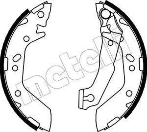 Set saboti frana METELLI 53-0170 – HYUNDAI | AutoRival
