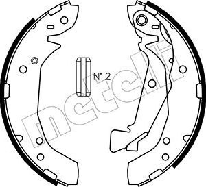 Set saboti frana METELLI 53-0175 – HYUNDAI | AutoRival