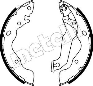 Set saboti frana METELLI 53-0176 – HYUNDAI | AutoRival