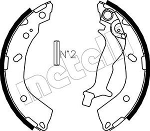 Set saboti frana METELLI 53-0178 – HYUNDAI | AutoRival