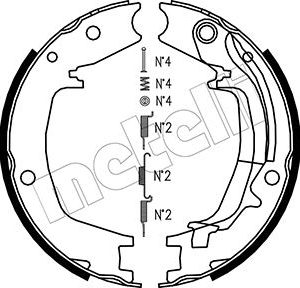 Set saboti frana frana de mana METELLI 53-0179K – HYUNDAI | AutoRival