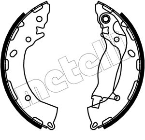 Set saboti frana METELLI 53-0747 – HYUNDAI | AutoRival
