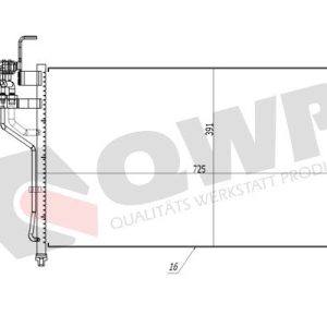 Condensator climatizare QWP WAC516 – HYUNDAI | AutoRival