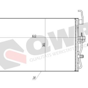 Condensator climatizare QWP WAC517 – HYUNDAI | AutoRival