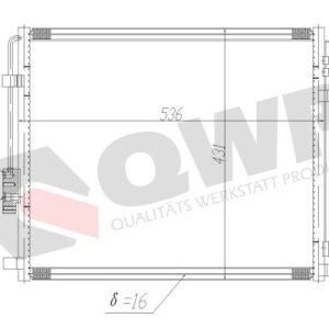 Condensator climatizare QWP WAC518 – HYUNDAI | AutoRival