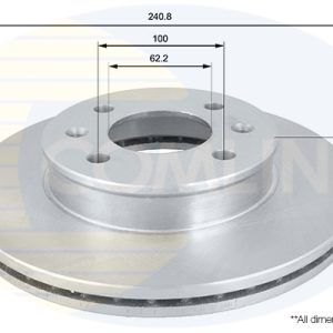 Disc frana COMLINE ADC1039V
