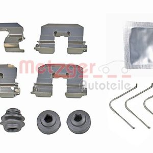 Set accesorii placute frana METZGER 109-0095