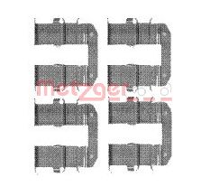 Set accesorii placute frana METZGER 109-1734 – HYUNDAI | AutoRival
