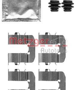 Set accesorii placute frana METZGER 109-1814