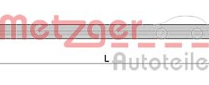 Furtun frana METZGER 4110822 – HYUNDAI | AutoRival