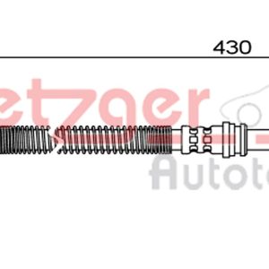 Furtun frana METZGER 4111866