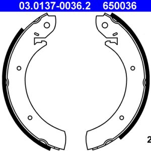 Set saboti frana ATE 03.0137-0036.2