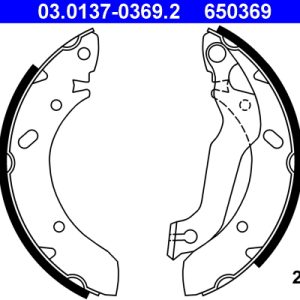 Set saboti frana ATE 03.0137-0369.2
