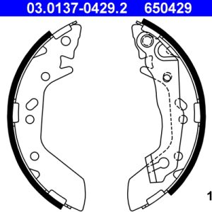 Set saboti frana ATE 03.0137-0429.2