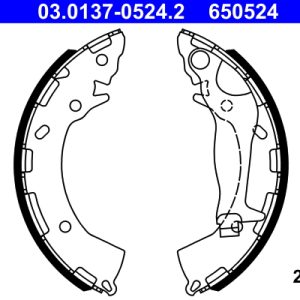 Set saboti frana ATE 03.0137-0524.2