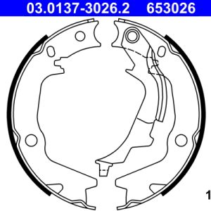 Set saboti frana frana de mana ATE 03.0137-3026.2