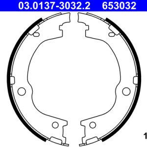 Set saboti frana frana de mana ATE 03.0137-3032.2