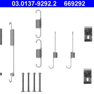 Set accesorii sabot de frana ATE 03.0137-9292.2