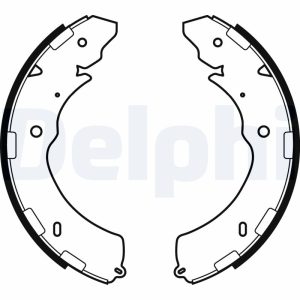 Set saboti frana DELPHI LS2064 ISUZU D-MAX II (TFR, TFS) 2,499 cmc (4JK-1E5-TC, 4JK1-E5S-L) diesel 163 DELPHI LS2064 - imagine piesă auto ISUZU