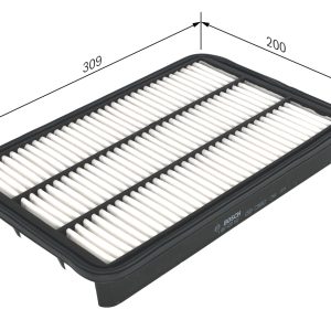 Filtru aer BOSCH 1 987 429 162 ISUZU TROOPER II (UB) 3,165 cmc (6VD1 (SOHC) benzina 177 BOSCH 1 987 429 162 - imagine piesă auto ISUZU