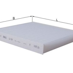 Filtru aer habitaclu KNECHT LA 424 ISUZU D-MAX II (TFR, TFS) 2,499 cmc (4JK-1E5-TC, 4JK1-E5S-L) diesel 163 KNECHT LA 424 - imagine piesă auto ISUZU