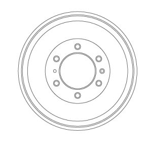 Tambur frana TRW DB4452 ISUZU D-MAX III (TFR, TFS) 1,898 cmc (RZ4E-TCX) diesel 163 TRW DB4452